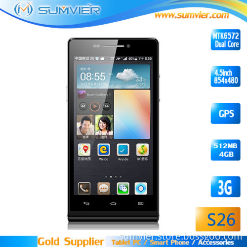 4.5inch Mtk6572 3G Android Mobile S26